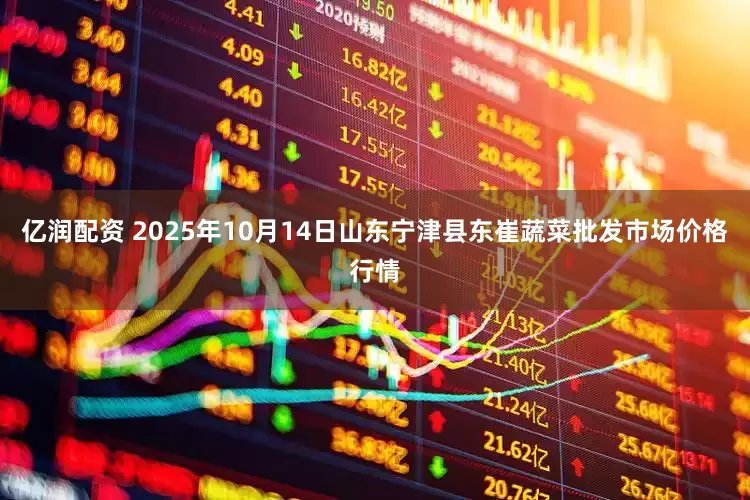 亿润配资 2025年10月14日山东宁津县东崔蔬菜批发市场价格行情