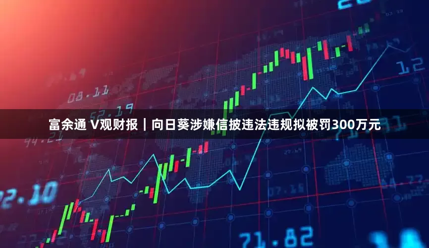 富余通 V观财报|向日葵涉嫌信披违法违规拟被罚300万元